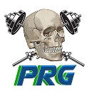 PRG Coaching - Logo con calavera pulida y barras